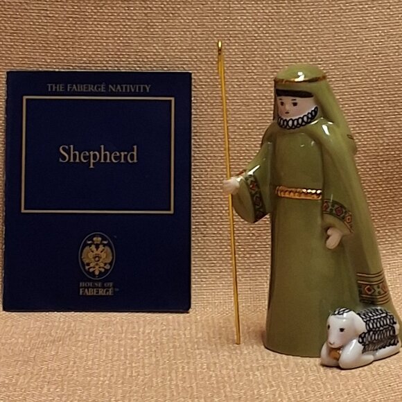 Vintage Fabrege Nativity Set - Picture 14 of 16